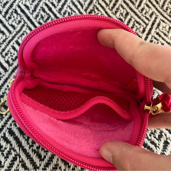 Lilly Pulitzer Vibrant Coral Reef Coral and Teal Clutch - Picture 4 of 7